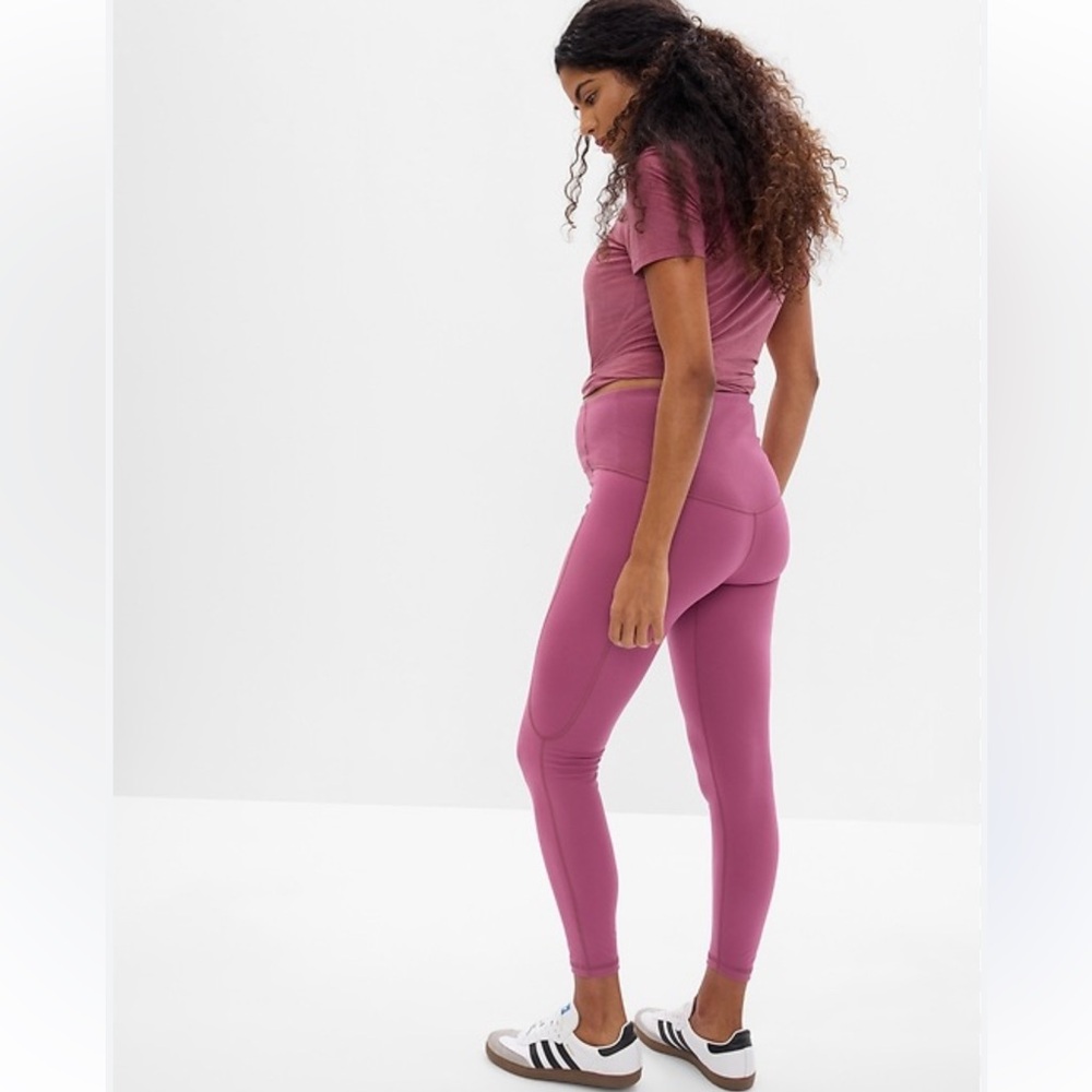 Gap Maternity - Maternity Recycled Full Panel Leggings Damason purple Sold Out